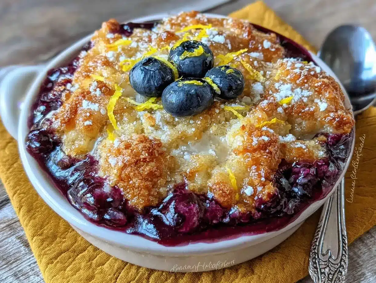 lemon blueberry cheesecake preparation steps