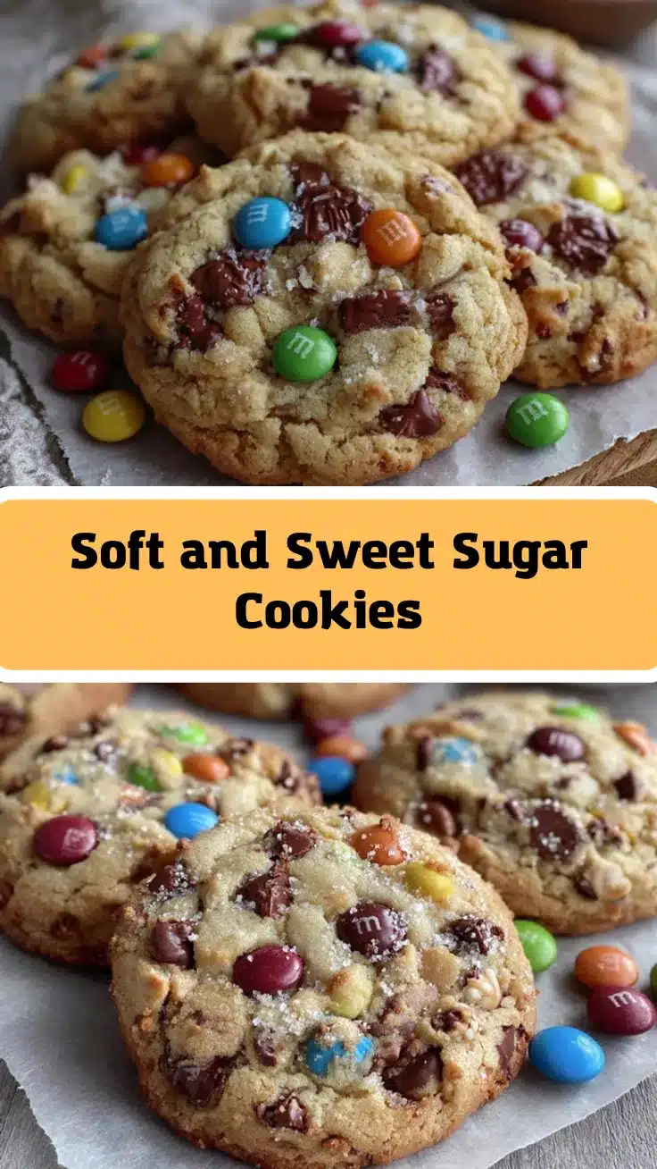 M&M Sugar Cookies recipe