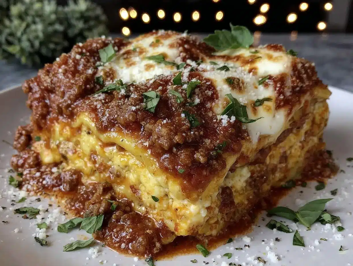 Million Dollar Lasagna preparation steps