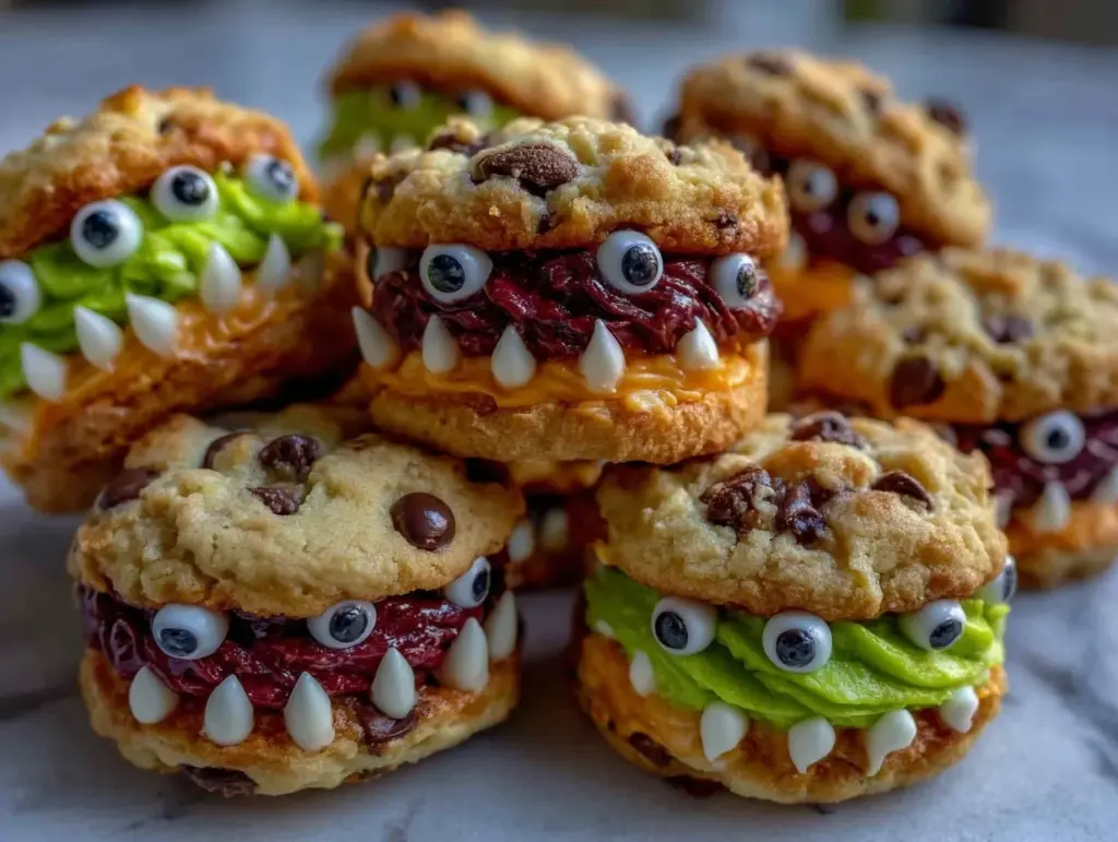 Monster Cookie Sandwiches - featured image