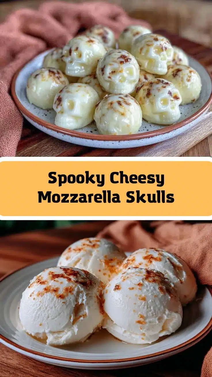 mozzarella skulls recipe