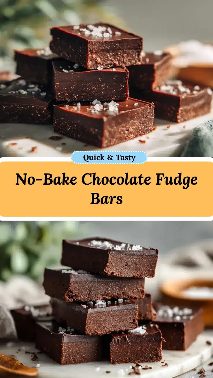 no-bake chocolate fudge protein bars recipe