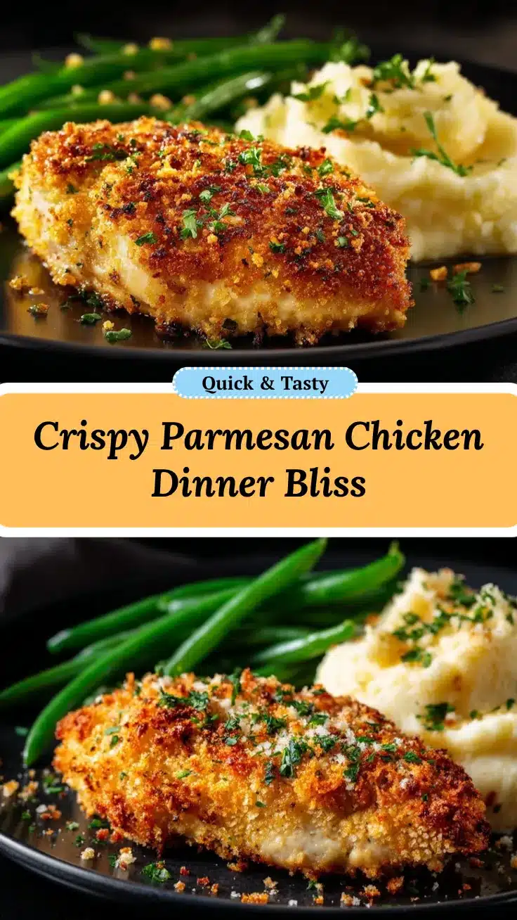 Parmesan crusted chicken recipe