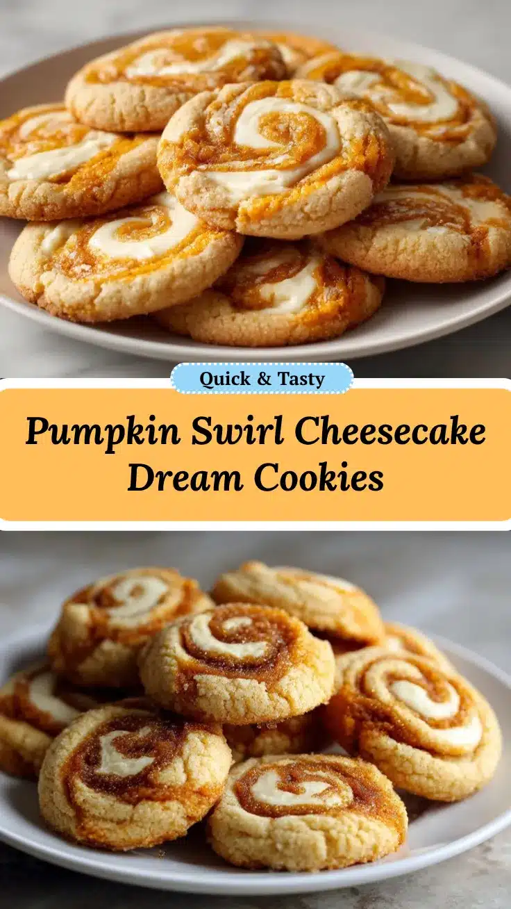 pumpkin butter cheesecake cookies recipe
