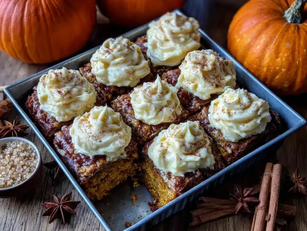 pumpkin chai cake - featured image