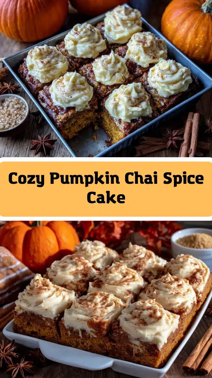pumpkin chai cake recipe