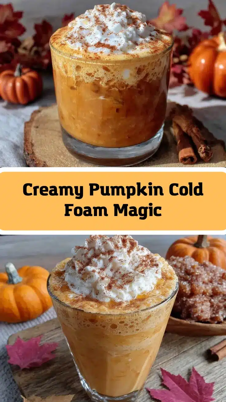 pumpkin cold foam recipe
