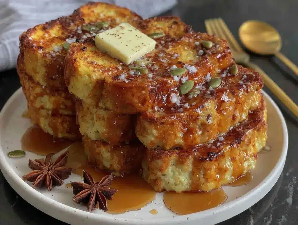 pumpkin french toast - featured image