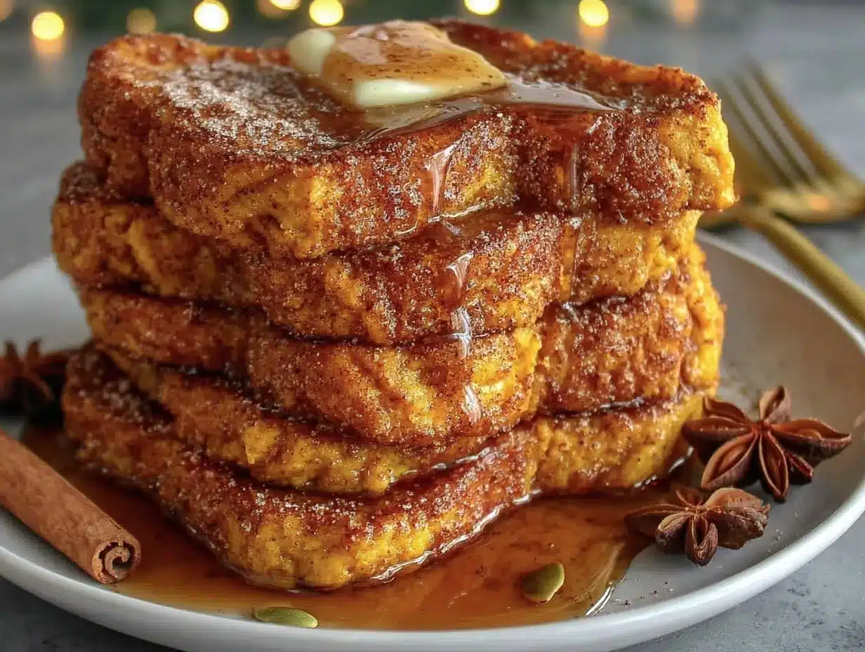 pumpkin french toast preparation steps