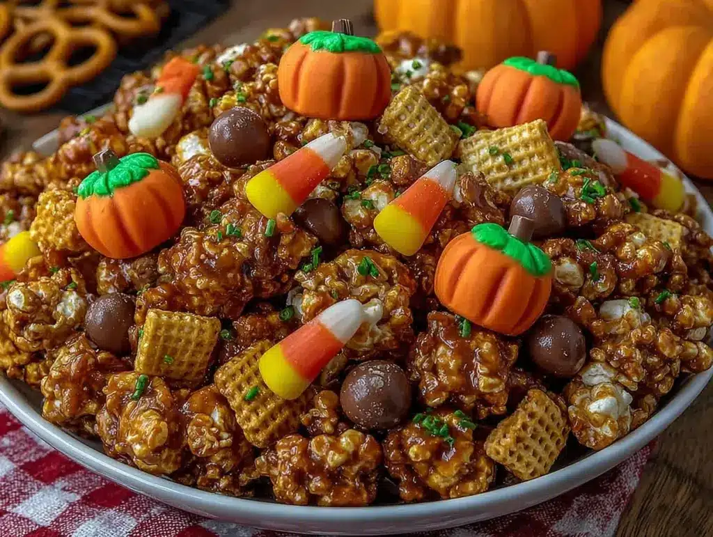 Scarecrow Crunch Snack Mix - featured image