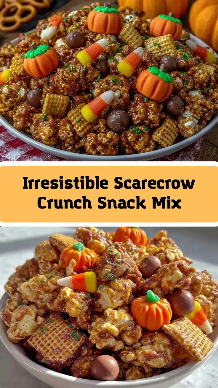 Scarecrow Crunch Snack Mix recipe