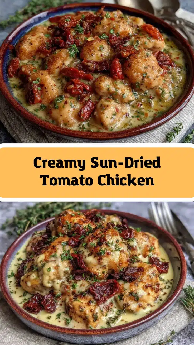 sun-dried tomato chicken recipe