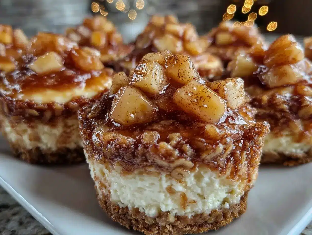 apple pie cheesecake bites preparation steps