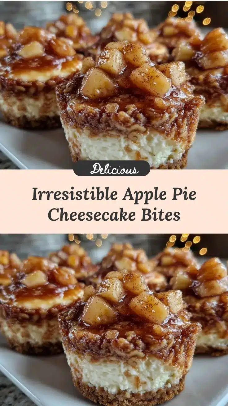apple pie cheesecake bites recipe