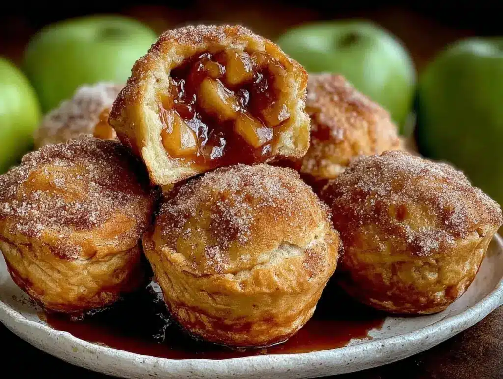 caramel apple pie bombs - featured image