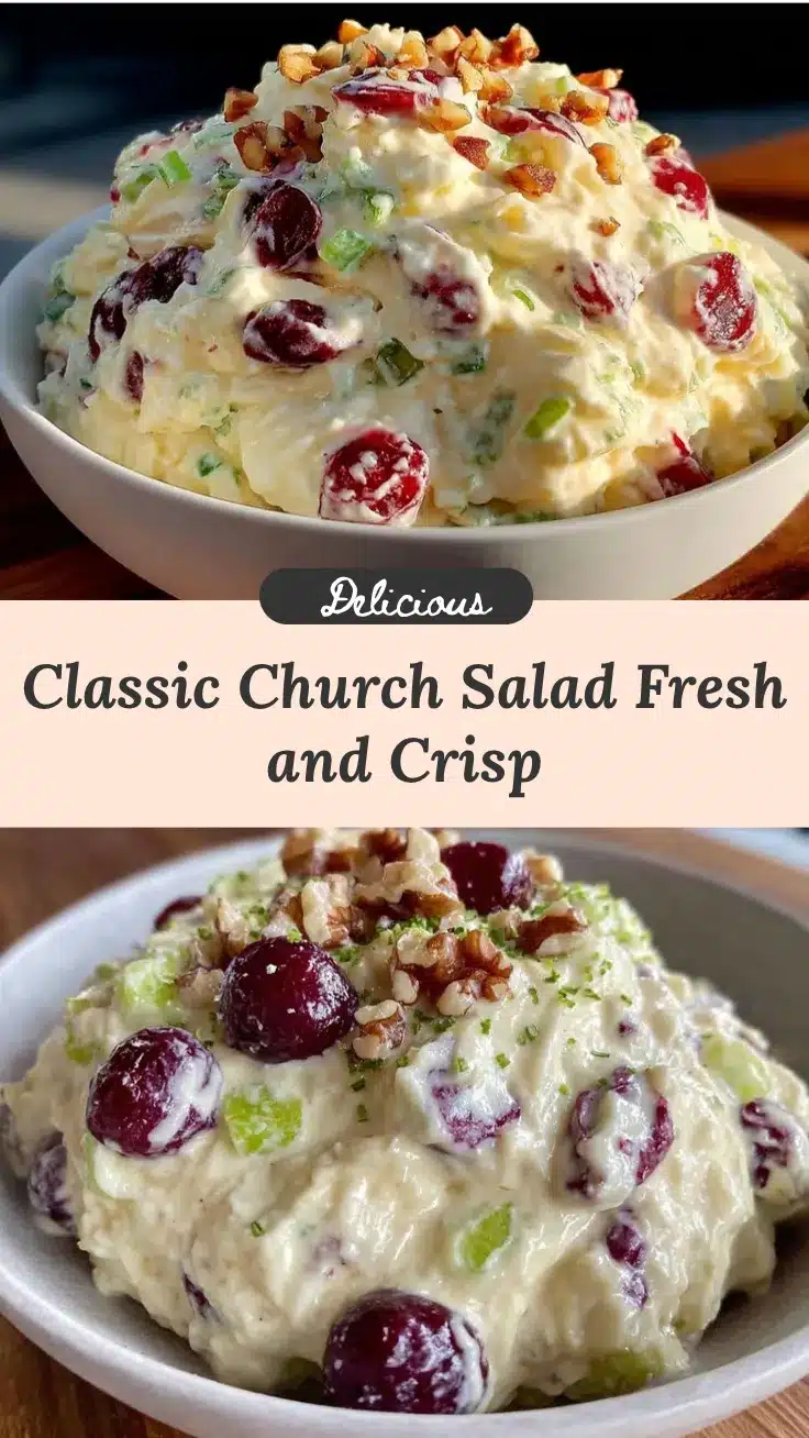classic creamy church salad recipe recipe