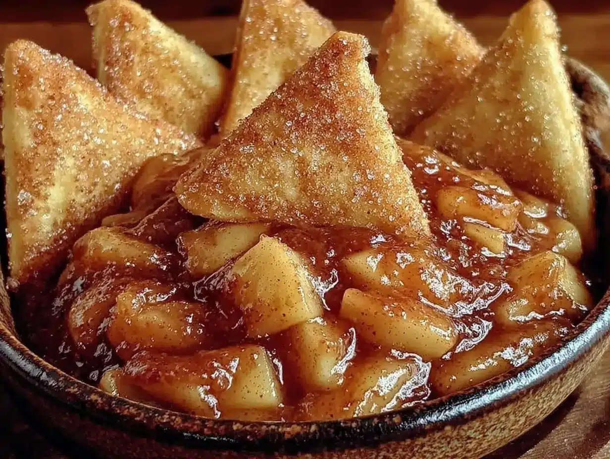 cozy apple pie dip preparation steps