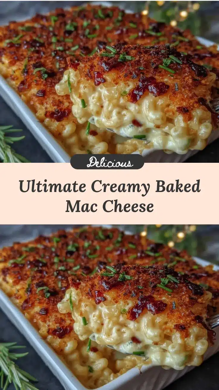 creamy baked mac and cheese recipe