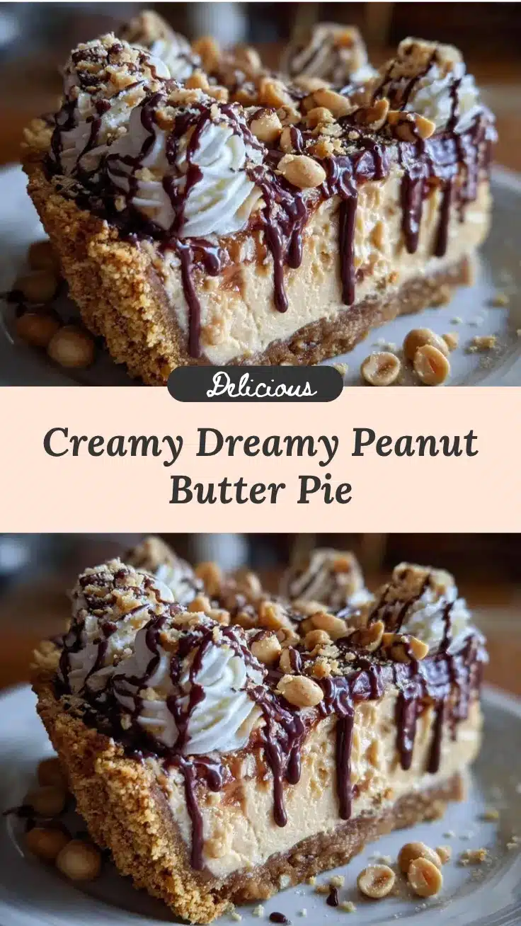 creamy peanut butter pie recipe recipe