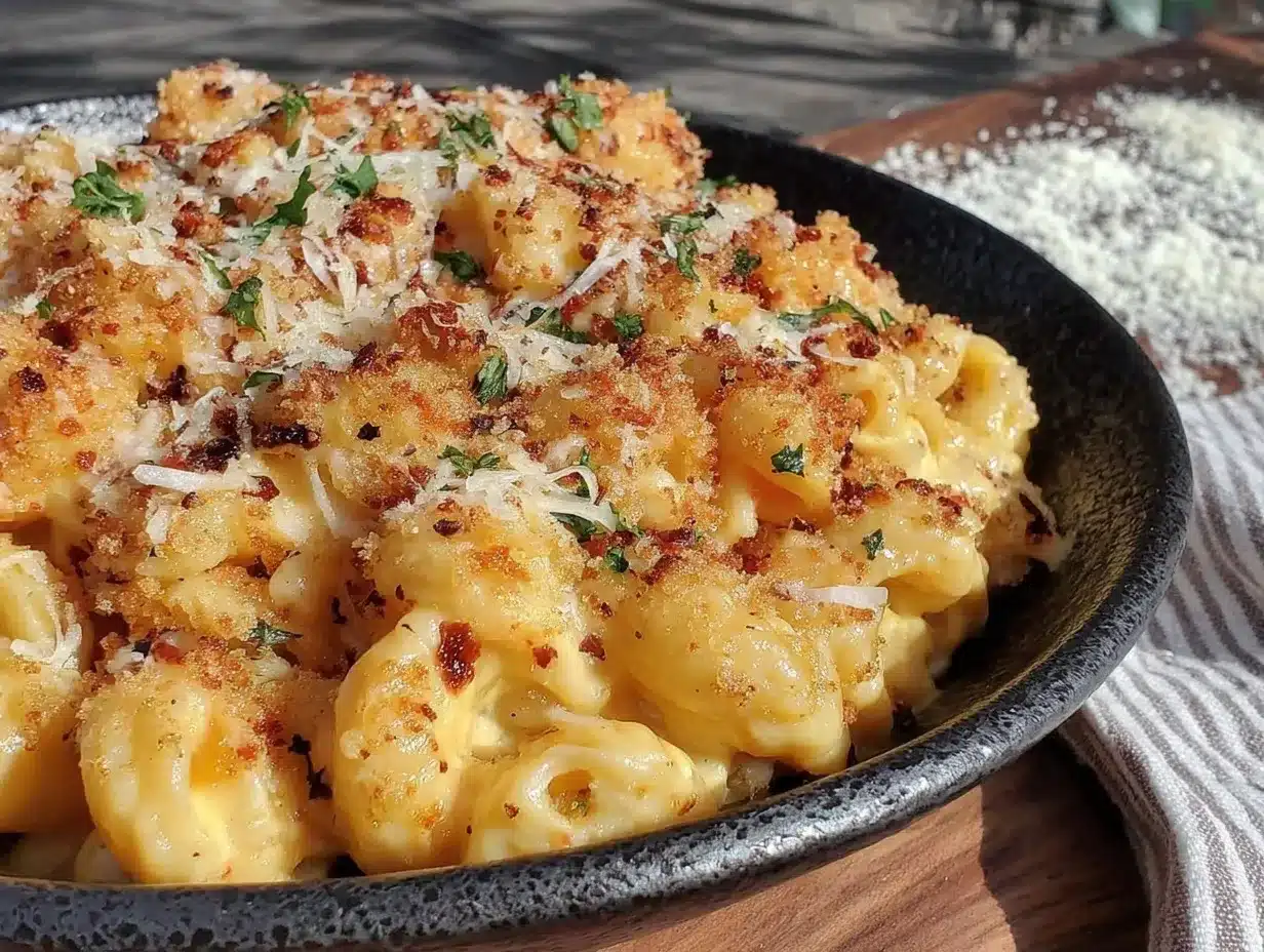 creamy smoked gouda mac and cheese preparation steps