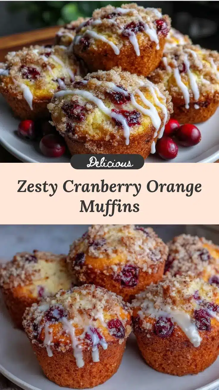 crispy cranberry orange muffins recipe