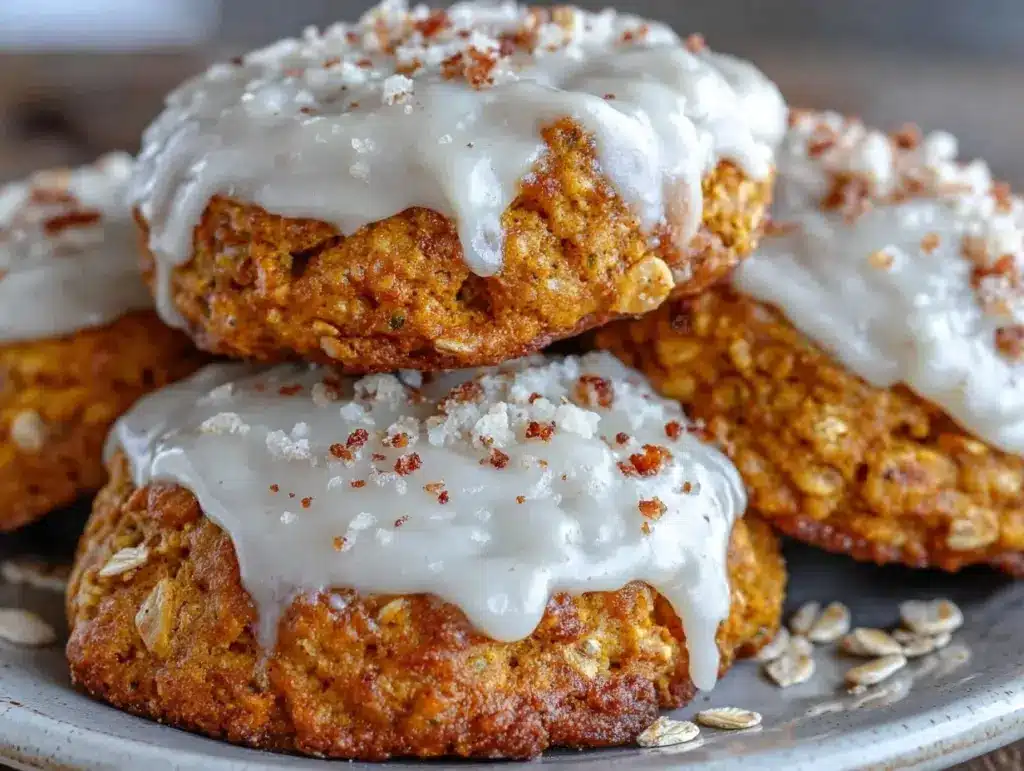 pumpkin oatmeal cookies - featured image