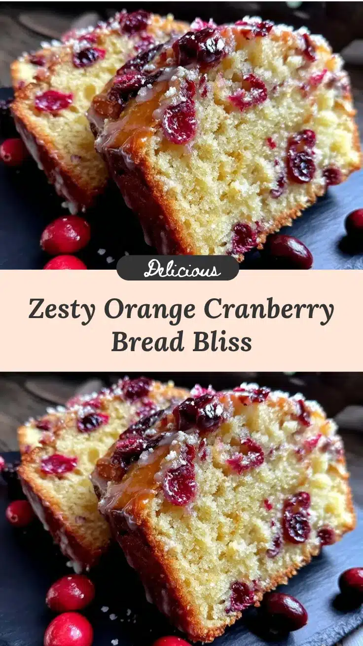 tender orange cranberry bread recipe