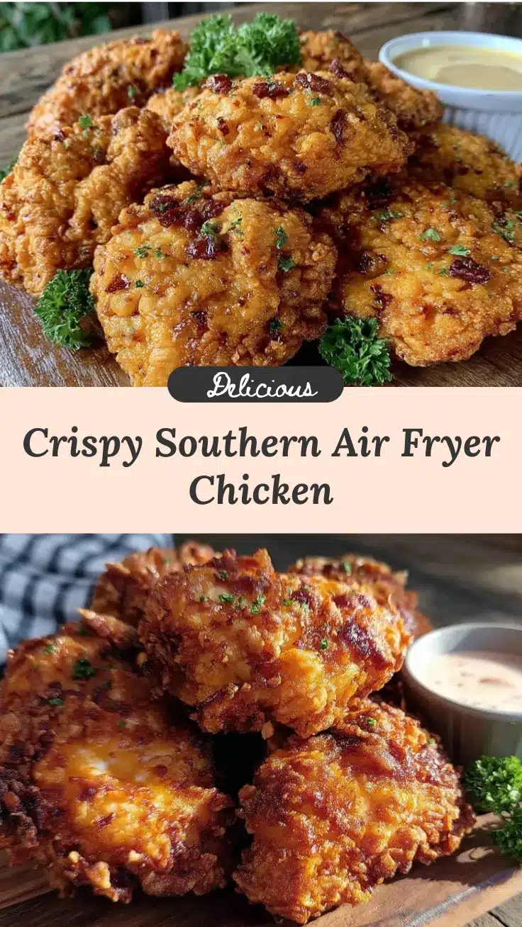 air fryer fried chicken southern style recipe