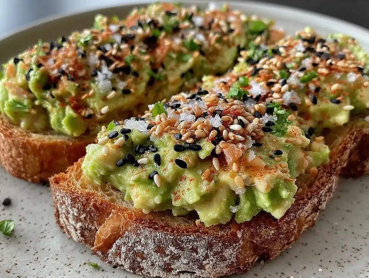 avocado toast recipe preparation steps