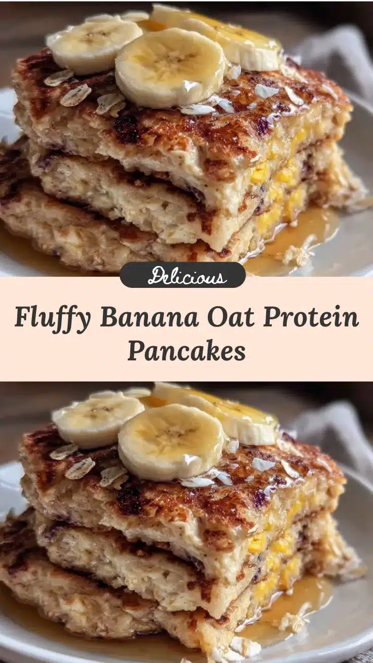 banana oat protein pancakes recipe