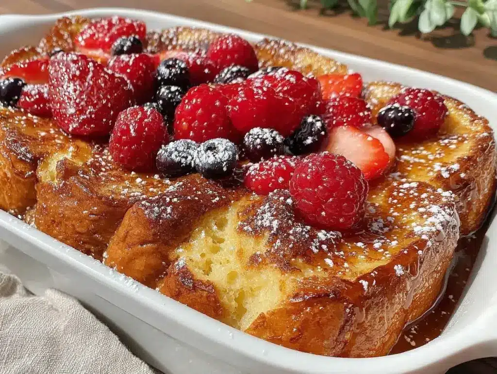 berry French toast bake - featured image