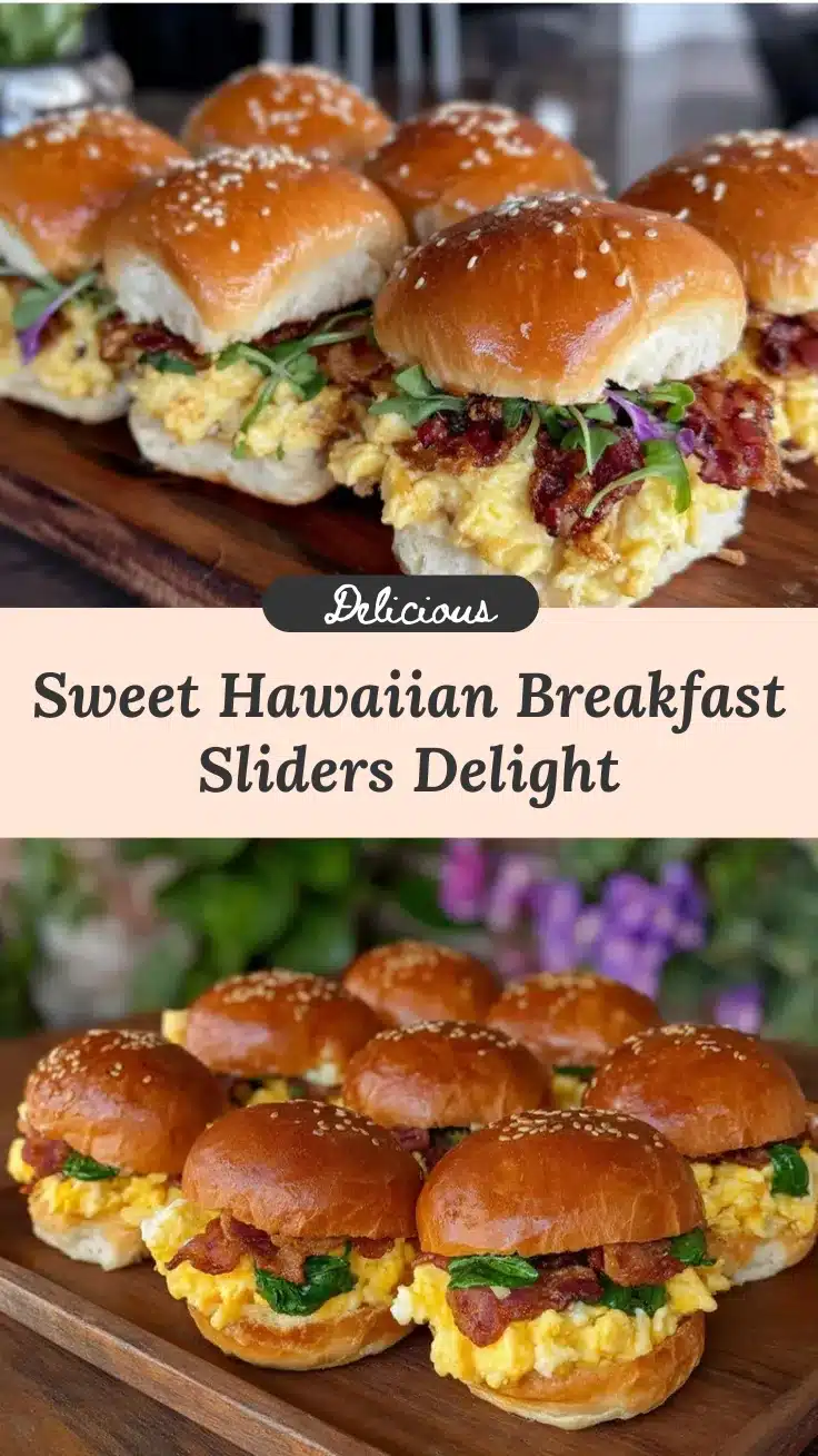 breakfast sliders on hawaiian rolls recipe