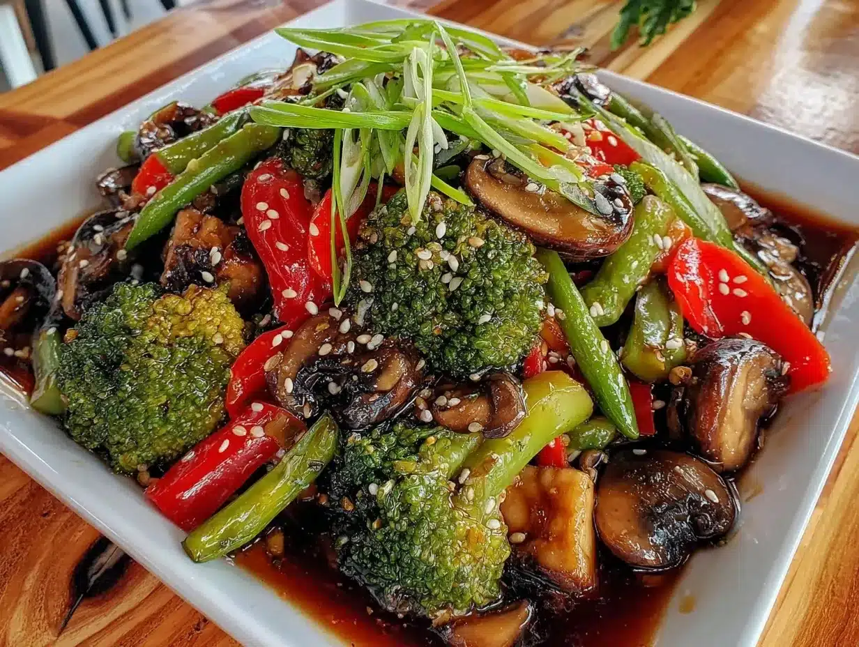 Buddha’s Delight Stir Fry preparation steps