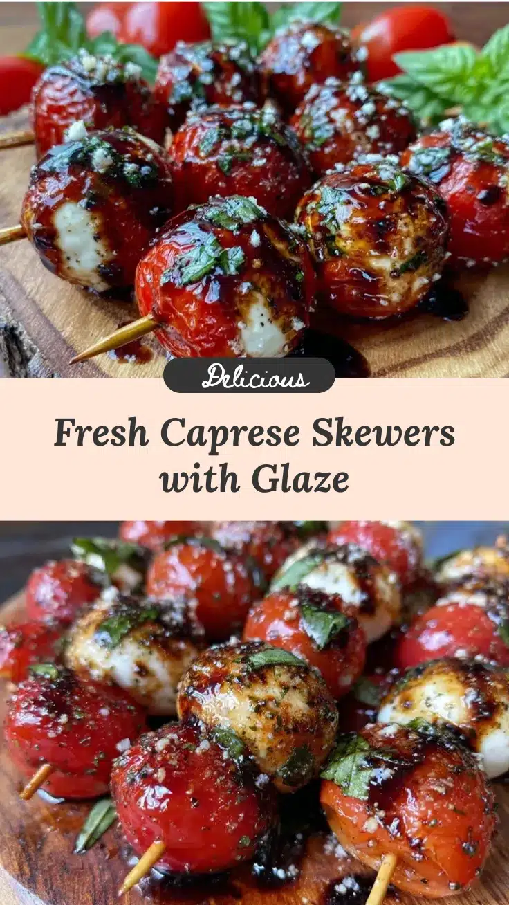 Caprese skewers recipe