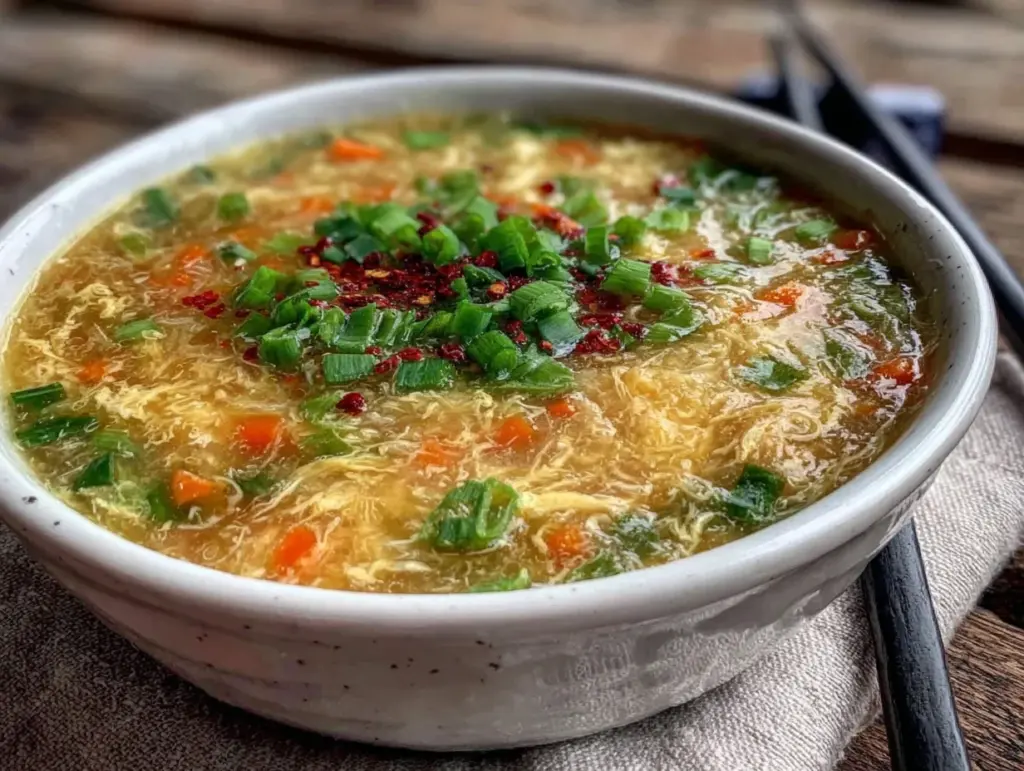 Chinese egg drop soup recipe - featured image