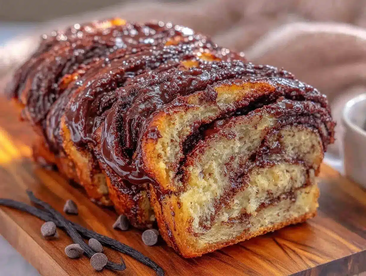 chocolate swirl babka preparation steps
