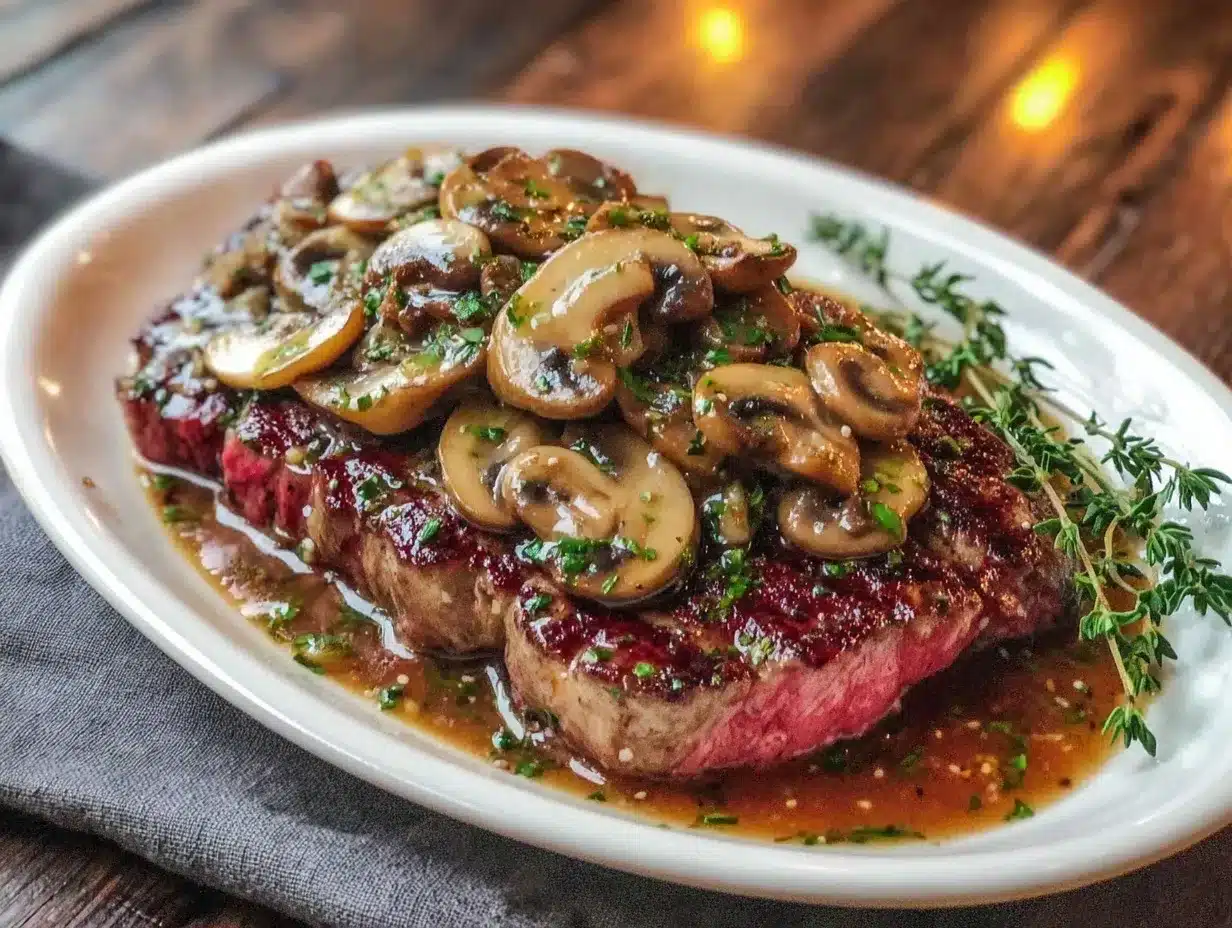 classic steak diane recipe preparation steps