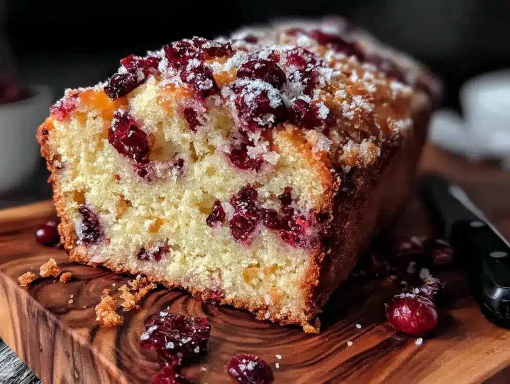 cranberry orange bread recipe - featured image