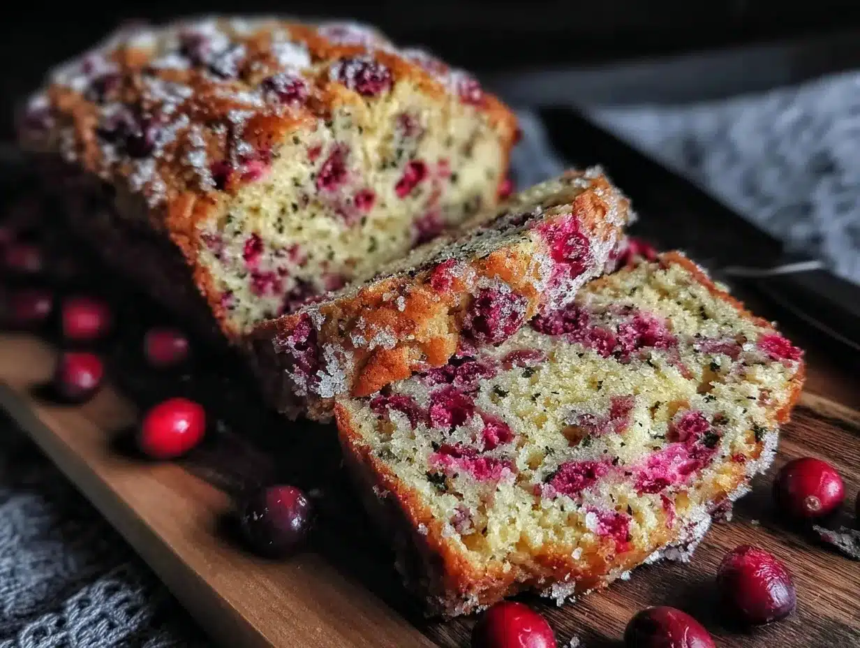 cranberry orange bread recipe preparation steps