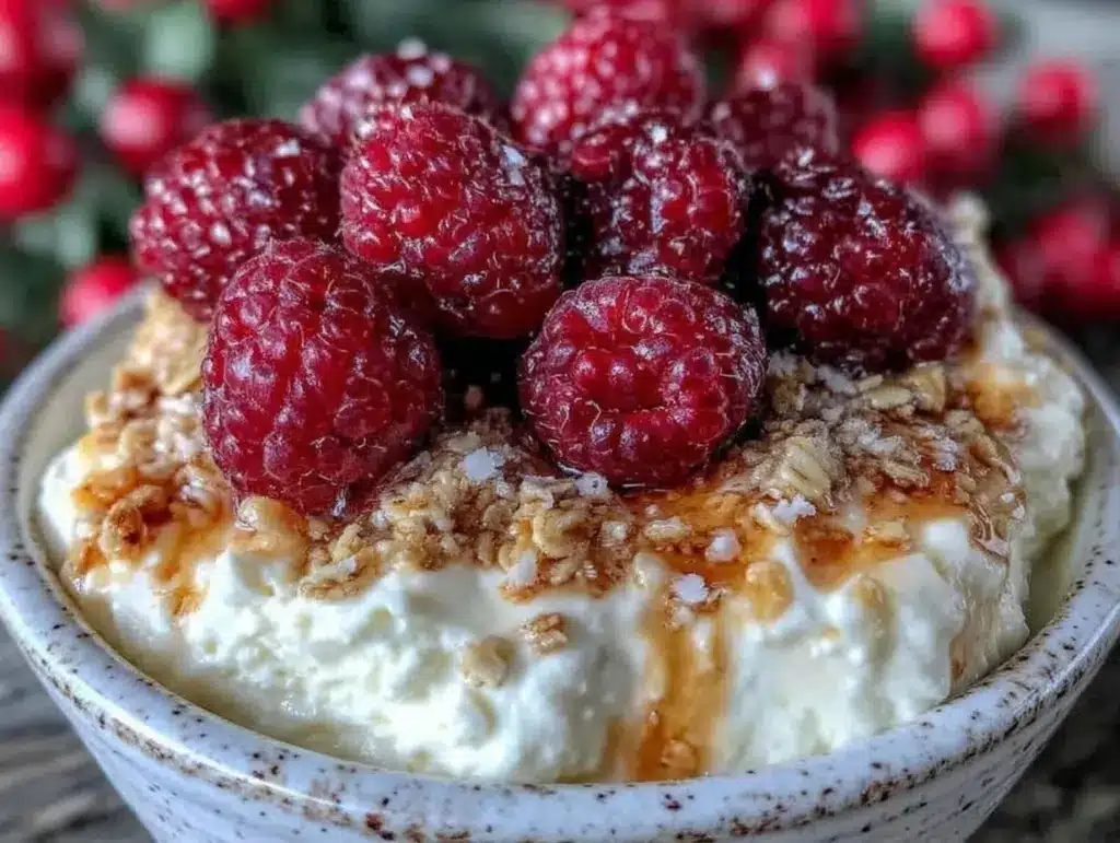creamy cottage cheese bowl - featured image