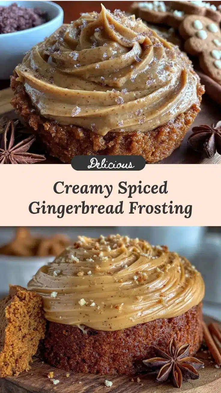 creamy gingerbread frosting recipe