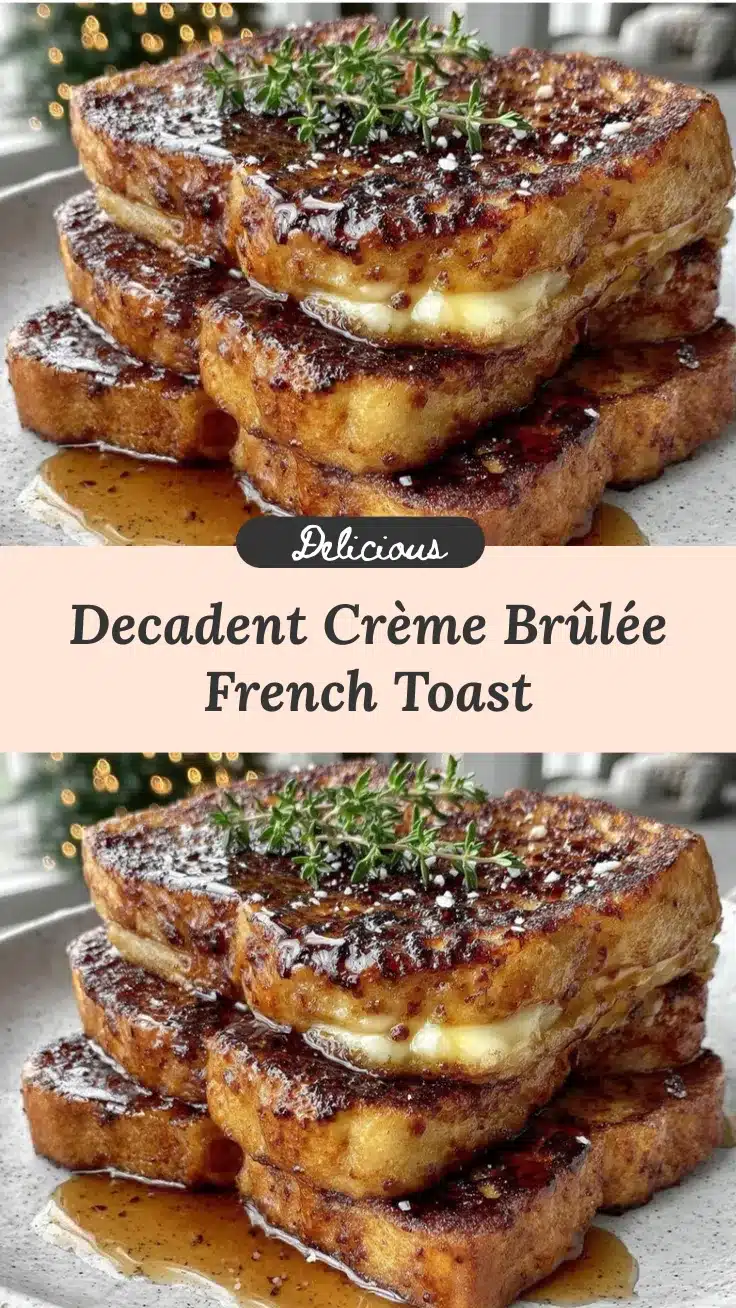 Crème Brûlée French Toast recipe