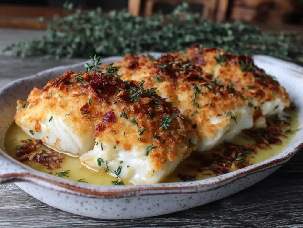 crispy baked parmesan tilapia - featured image