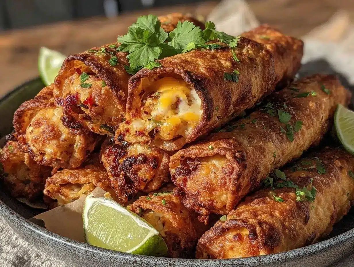 crispy baked taquitos recipe preparation steps