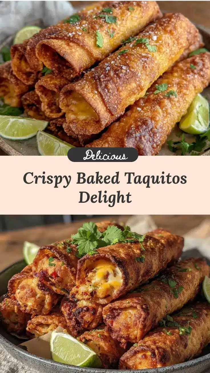 crispy baked taquitos recipe recipe