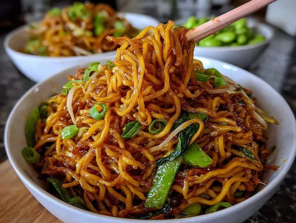 crispy easy homemade chow mein recipe - featured image