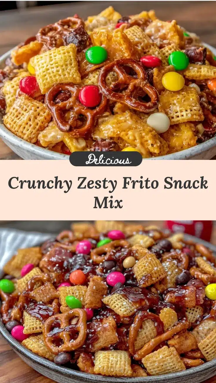crispy Frito snack mix recipe