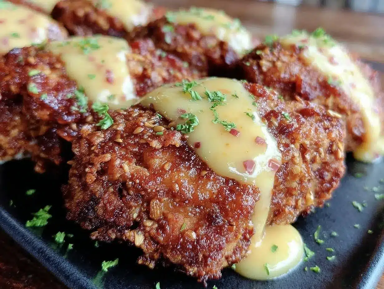 crispy pretzel chicken preparation steps