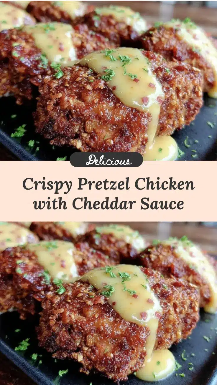 crispy pretzel chicken recipe