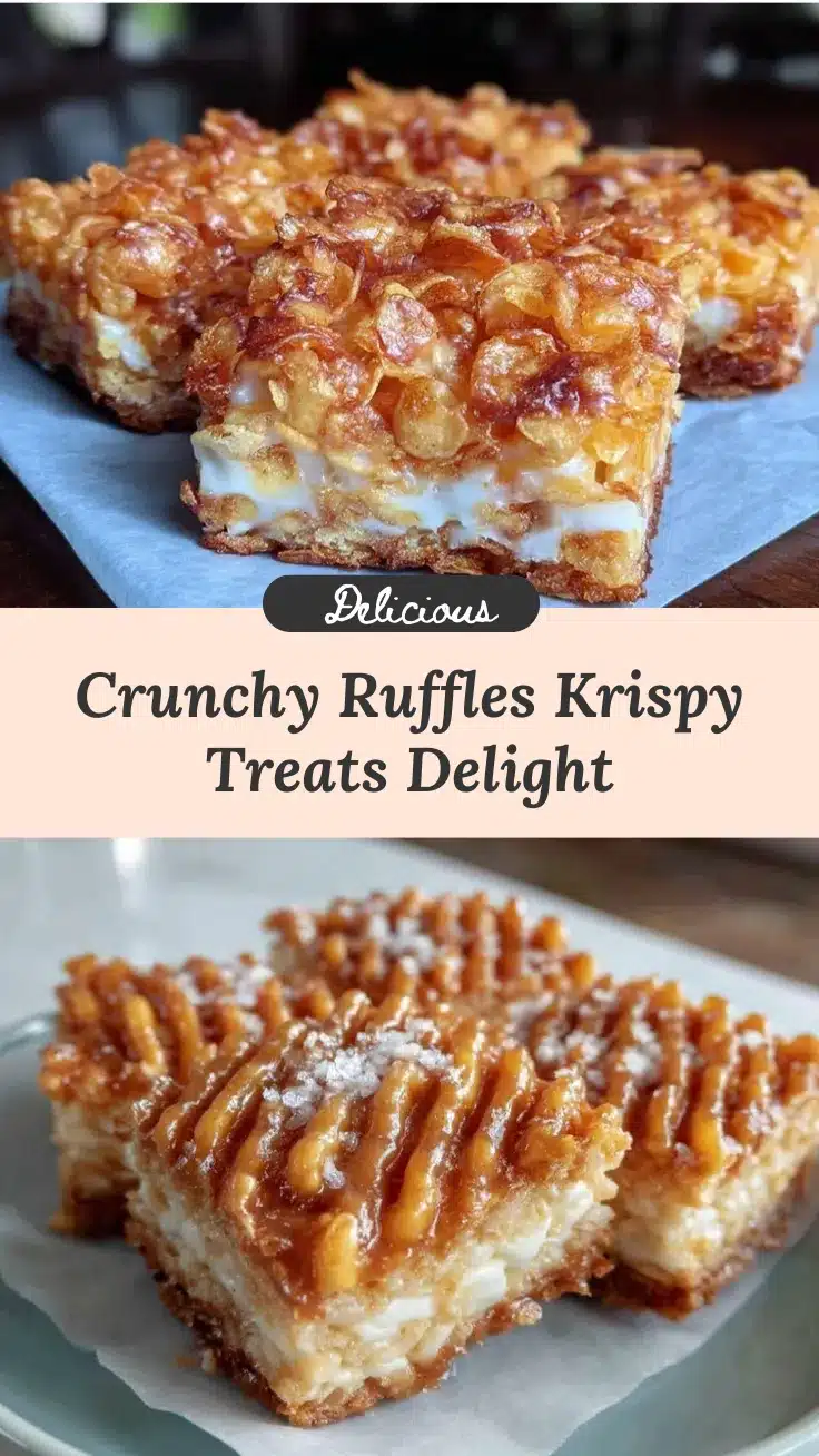 Crispy Ruffles Krispy Treats recipe